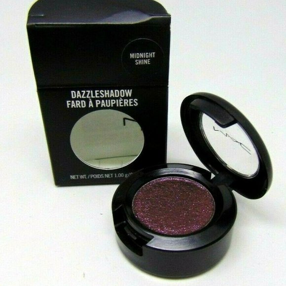 M.A.C DAZZLESHADOW EyeSahdow Midnight Shine - Picture 1 of 1